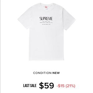 Supreme anno dommini tee